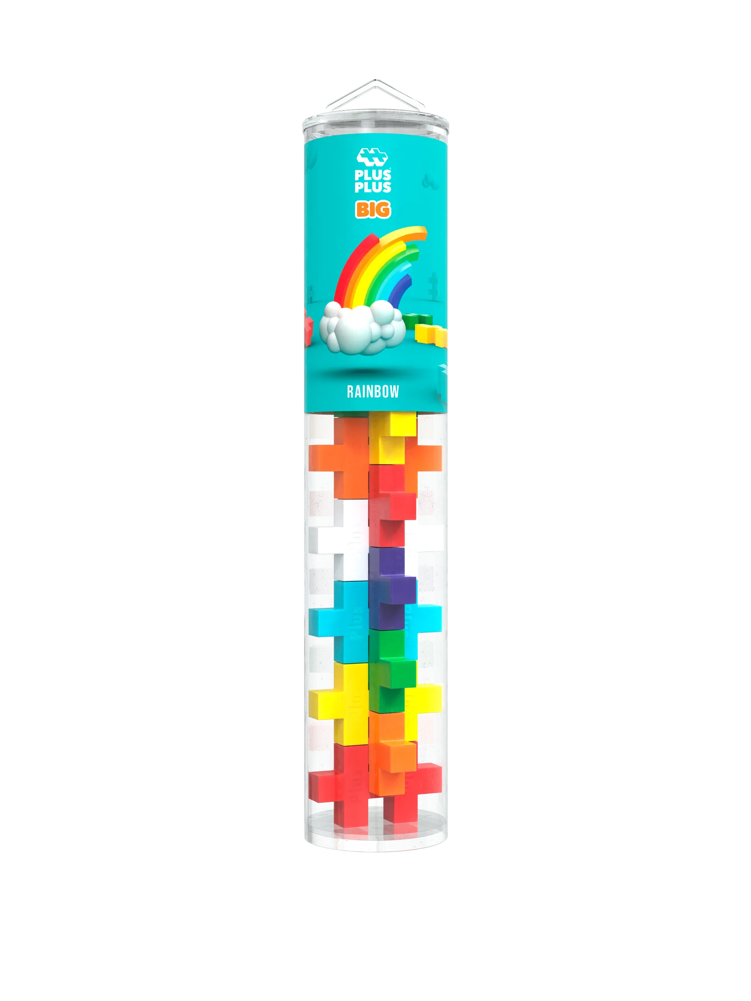 BIG Regnbue Farvemix - 15 stk